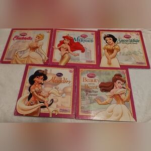 **3 Listings $20**                        5 Disney Princess hard cover books